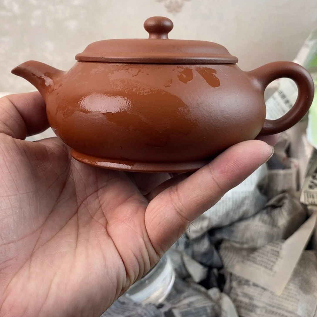 茶壶紫砂宜兴手工原矿紫砂壶qq