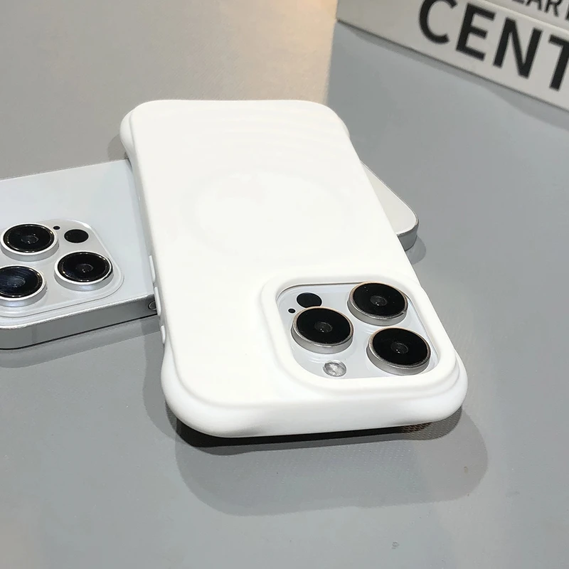 小蛮腰气囊防摔适用苹果16promax手机壳新款iphone15大孔14磁吸13