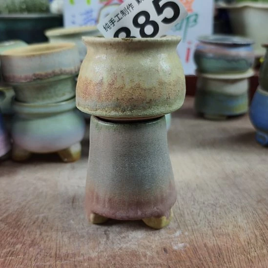 景德镇手工高温陶瓷：两个拇指