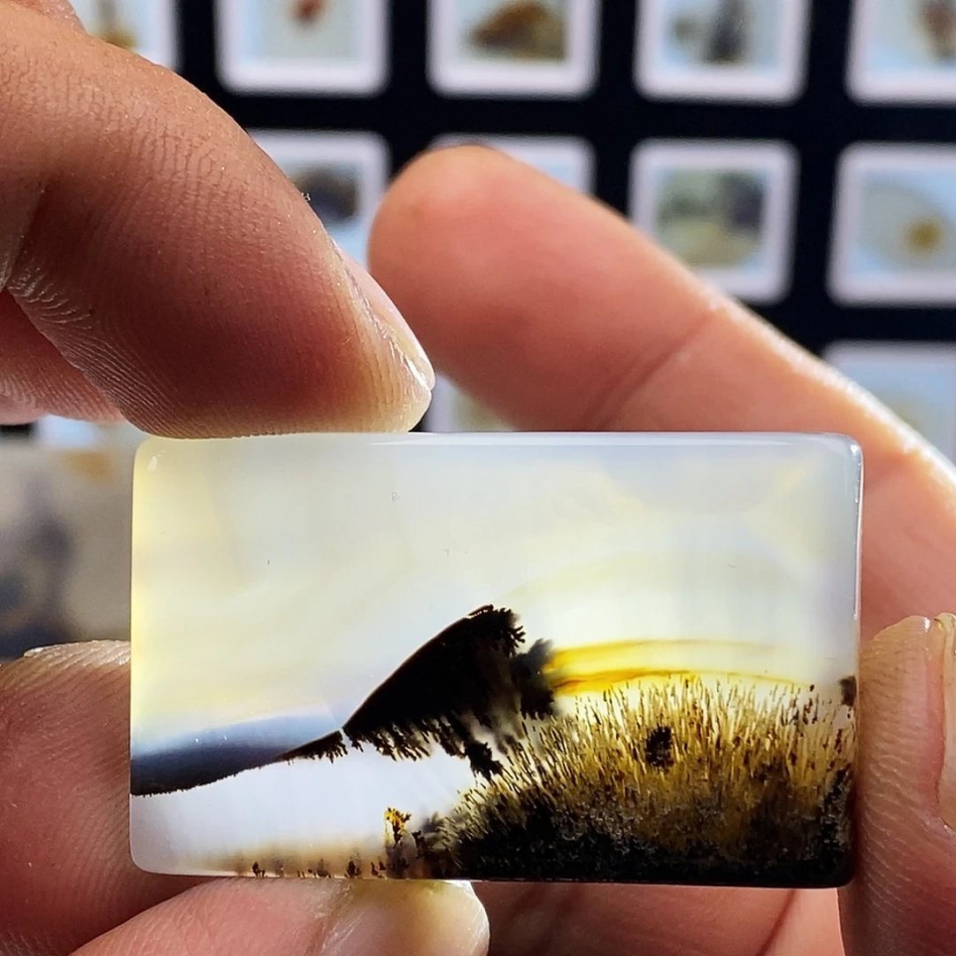 潘***鸣玛瑙/玉髓未镶嵌吊坠(不含链)