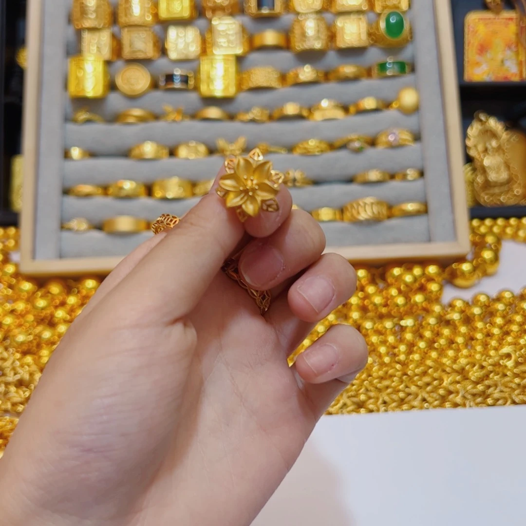 合金无合金无大花耳钉