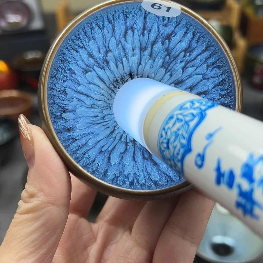 茶盏百花波体手工