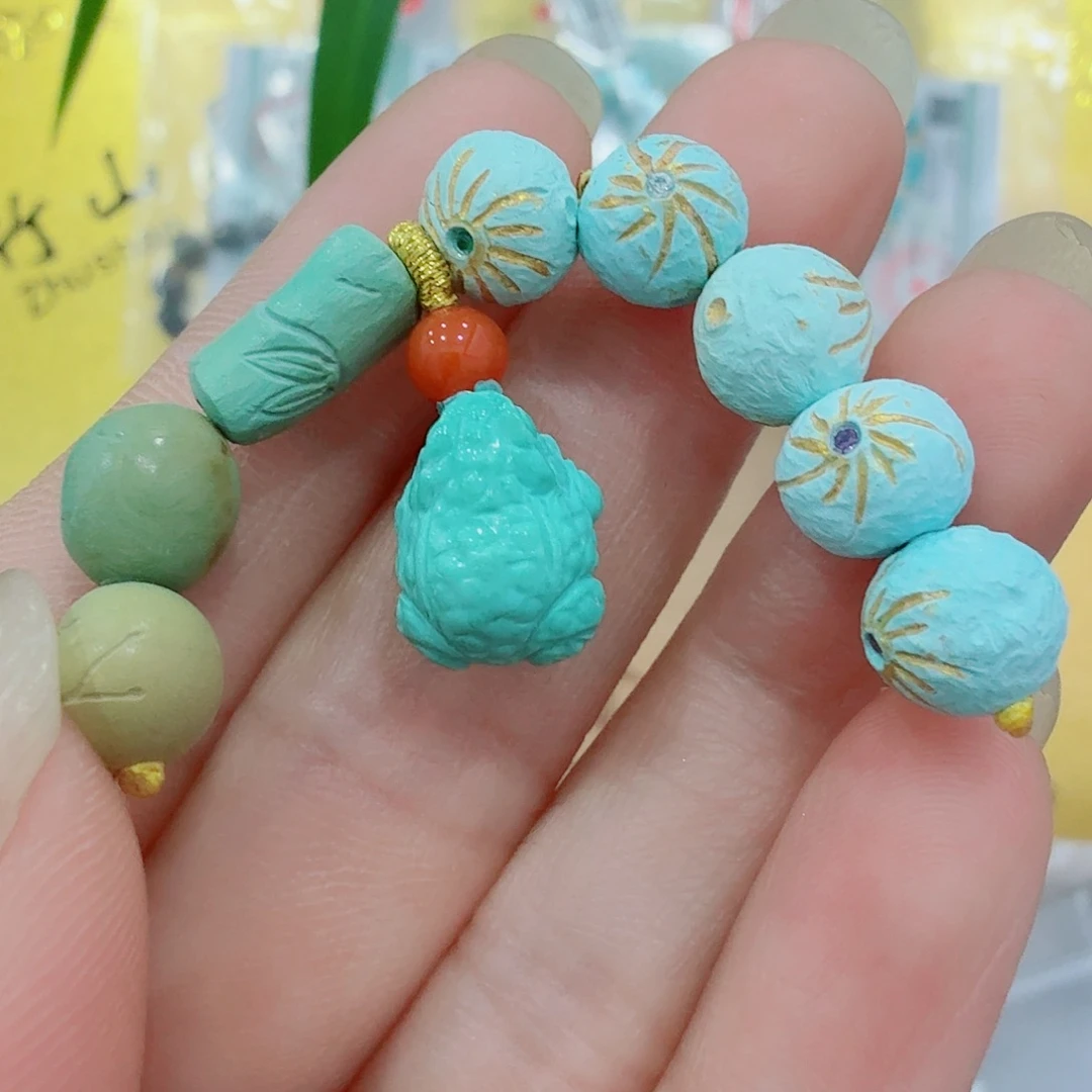 未镶嵌绿松石珠宝奇石
