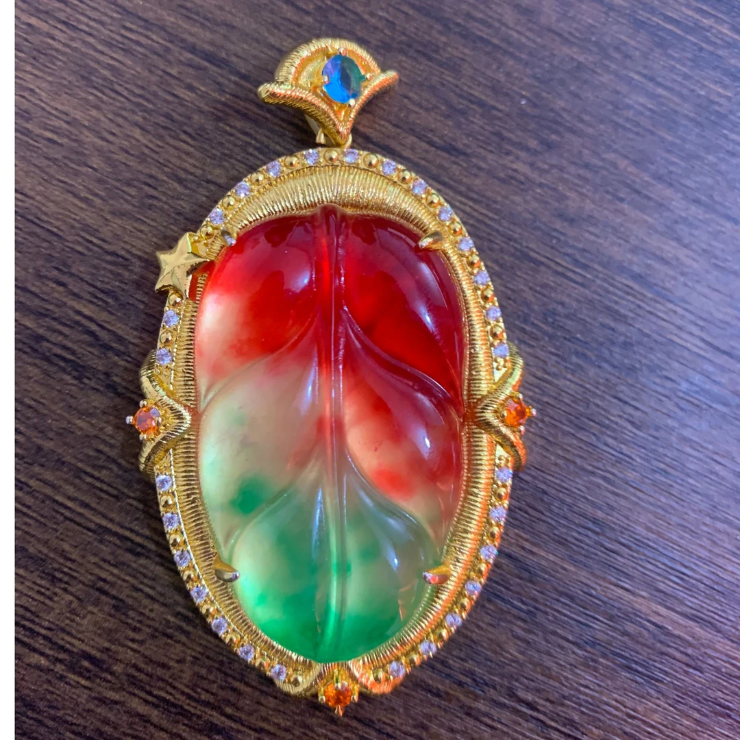 高级定制叶子吊坠（多样发其一）B673