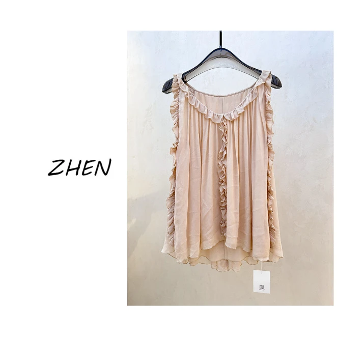 【ZHEN】25K00936 2025新款外套职场风小众设计师款马甲