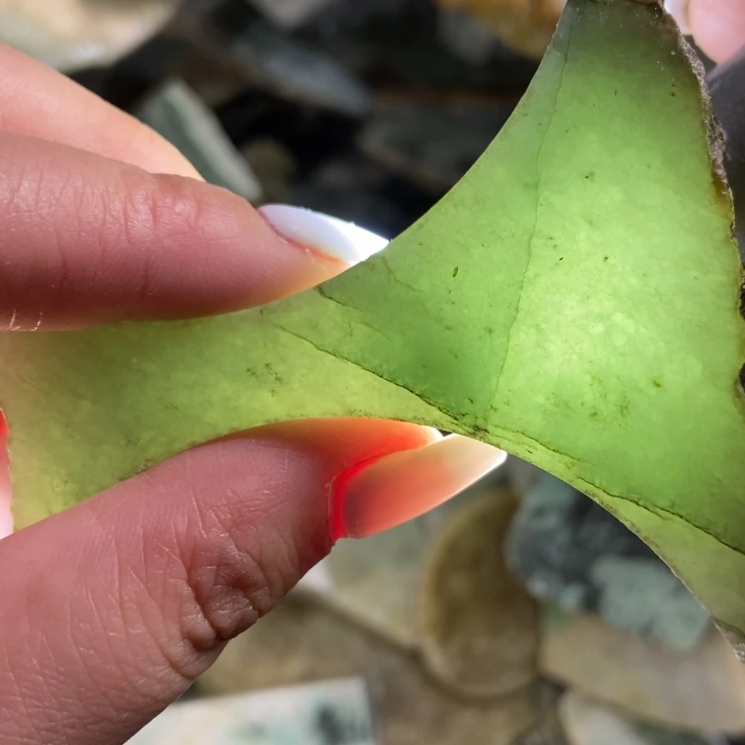 翡翠未镶嵌挂件天然翡翠