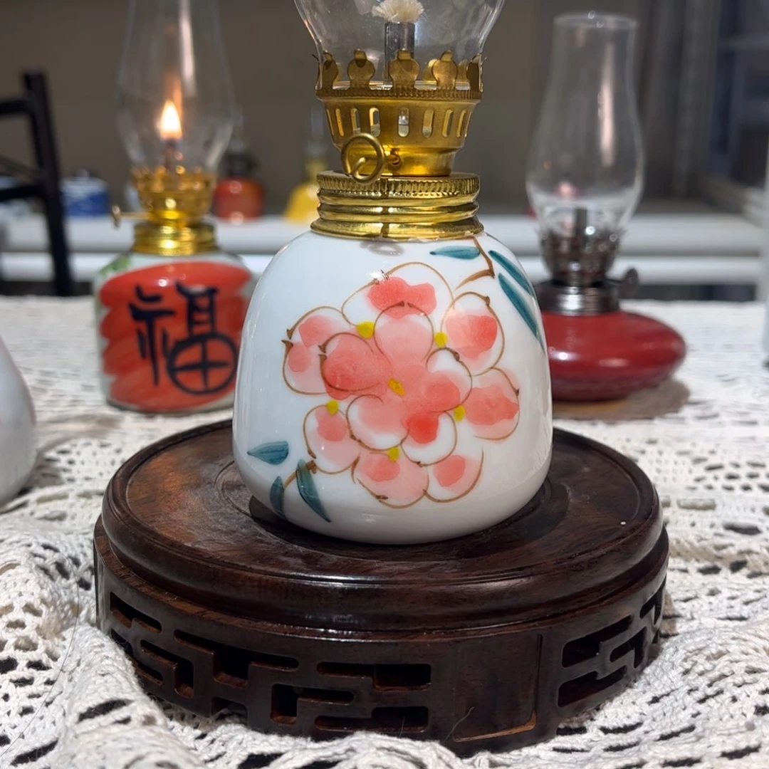 摆件景德镇陶瓷香薰灯