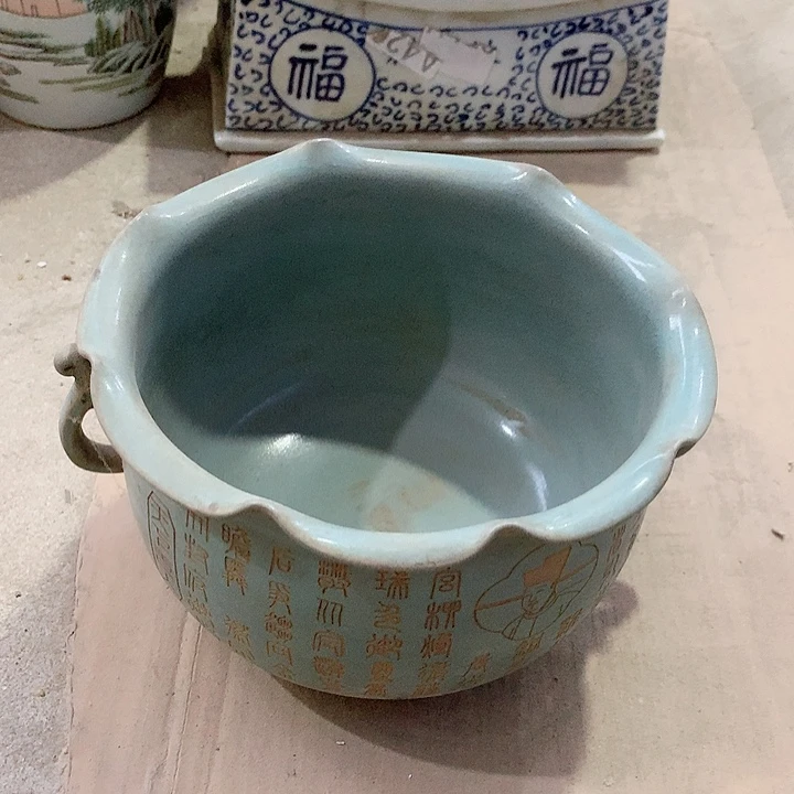 陶摆件我们的士人是在这里