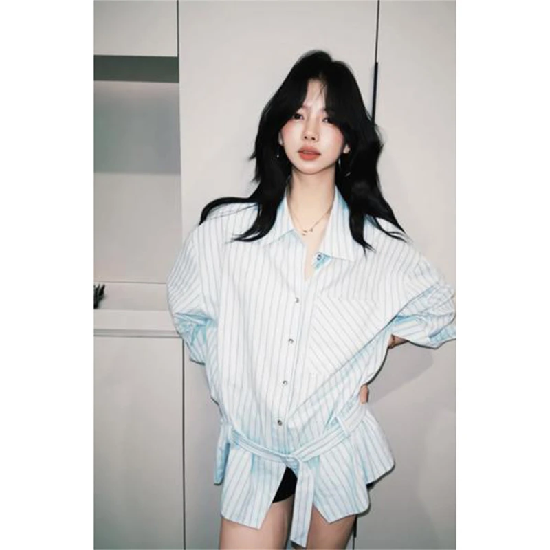 MARIE.COCO纯欲风辣妹穿搭两件套装别致绝美衬衫上衣小个子短裤子