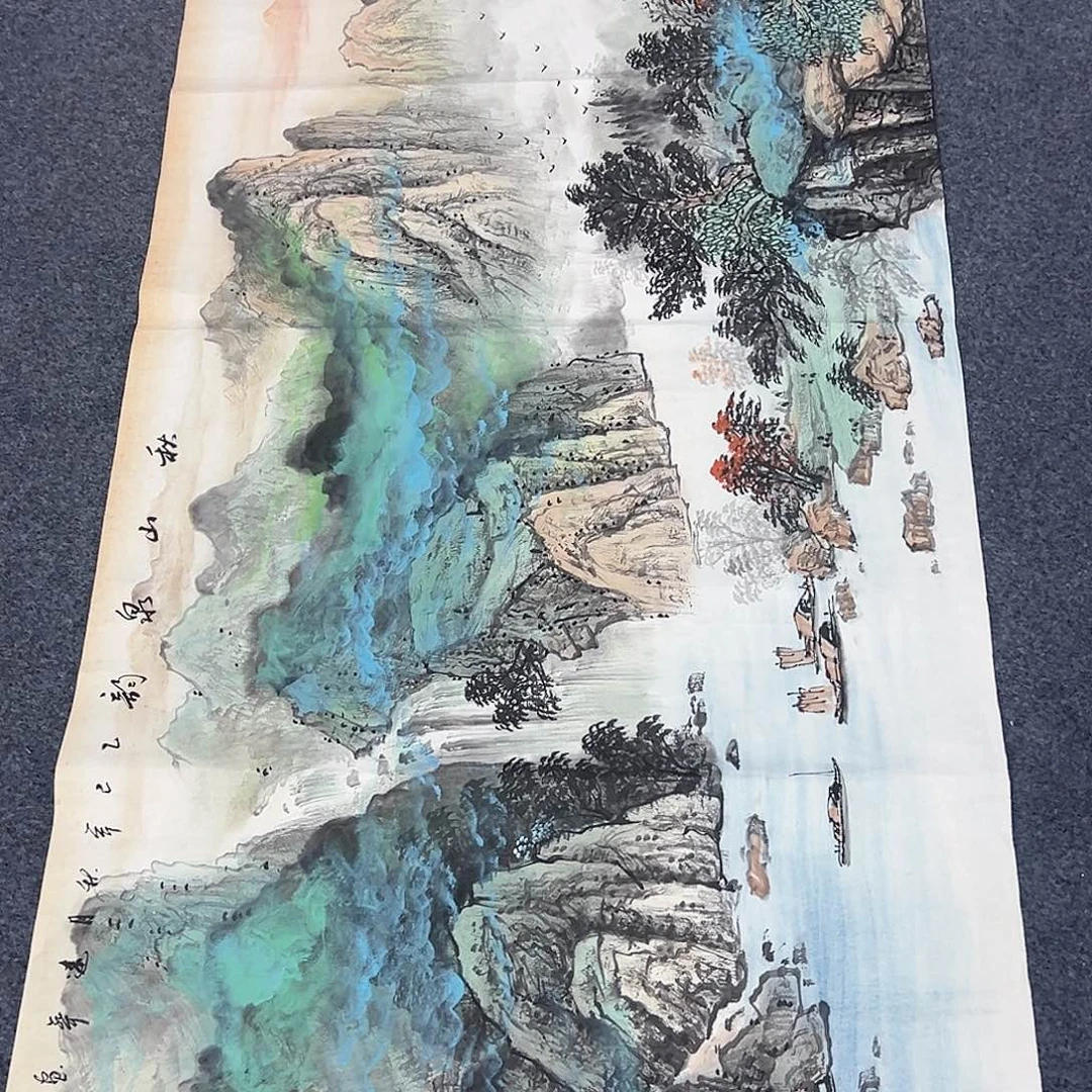 国画事事顺心如意万事如意万事