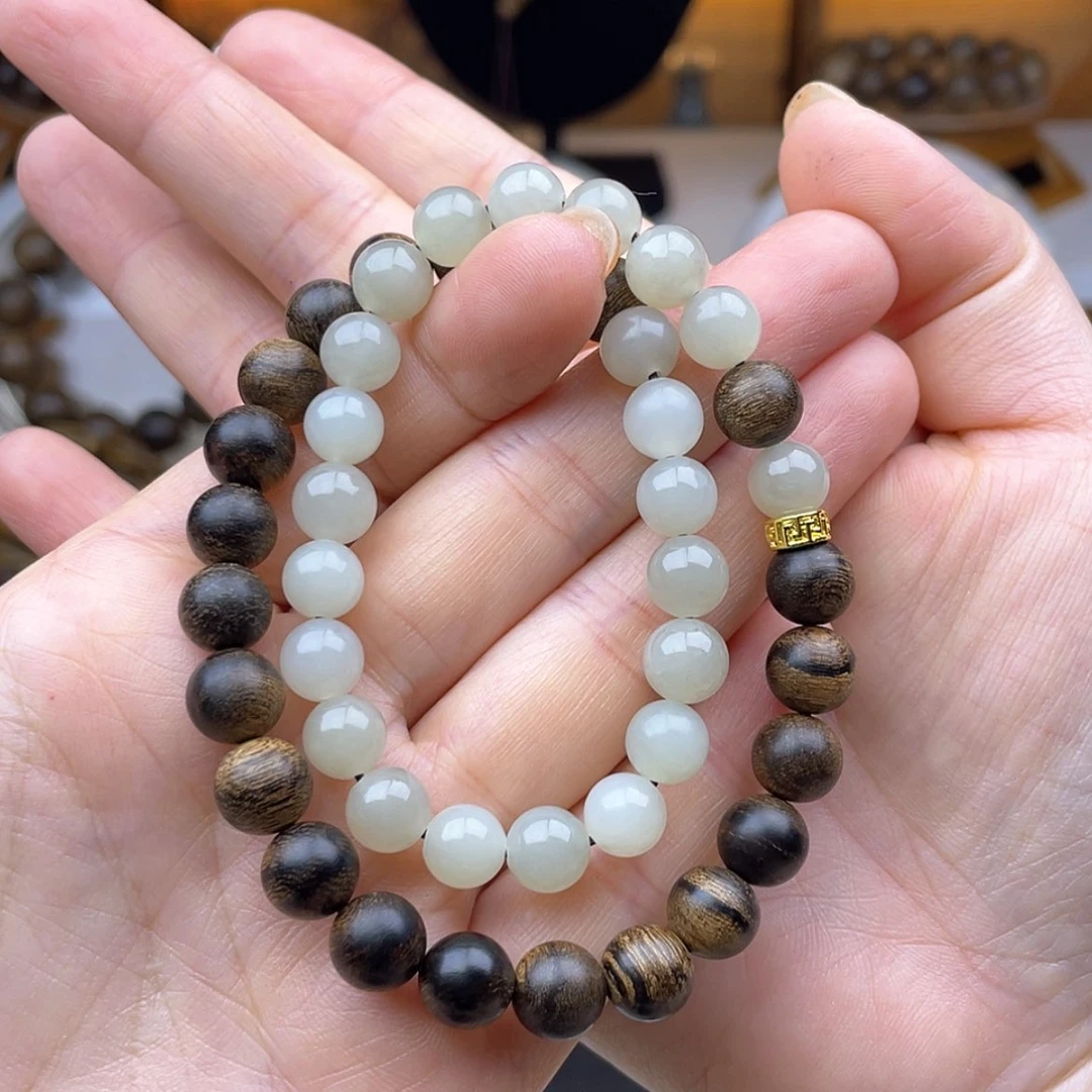 【闪购商品】手串沉香芮*越南芽庄白棋楠留疤