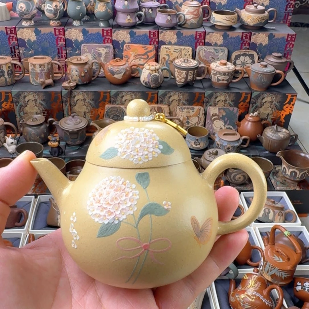 茶壶紫砂150cc原矿精工半手