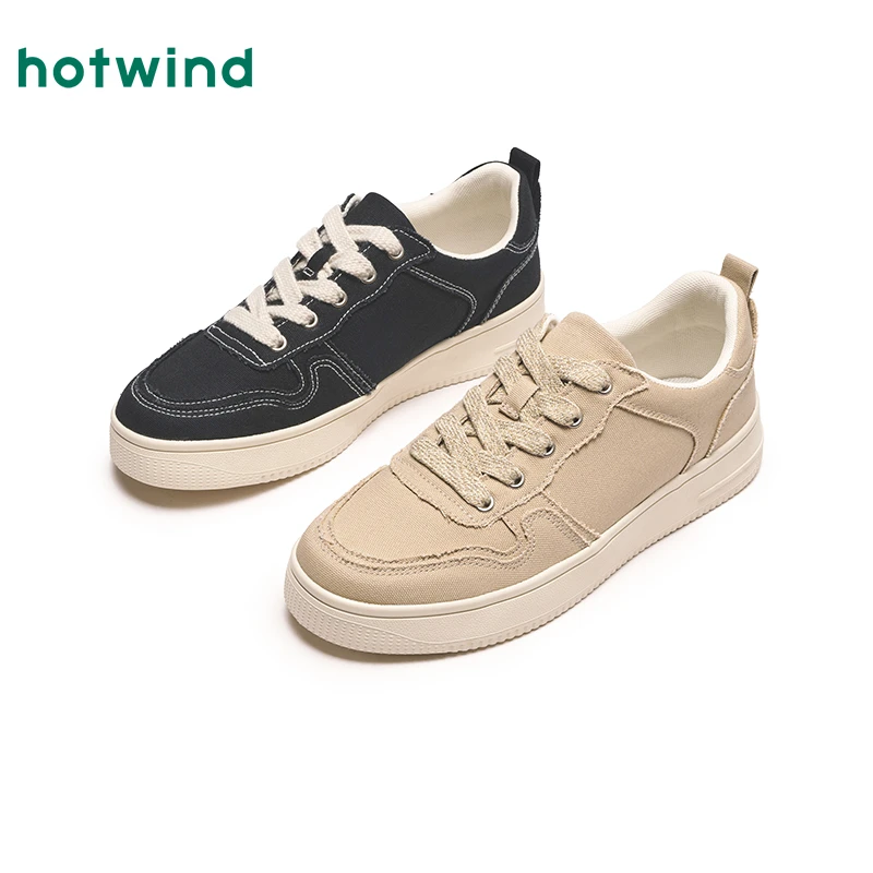 热风2025年春季新款男士休闲鞋H百搭舒适板鞋通勤运动鞋14M25117