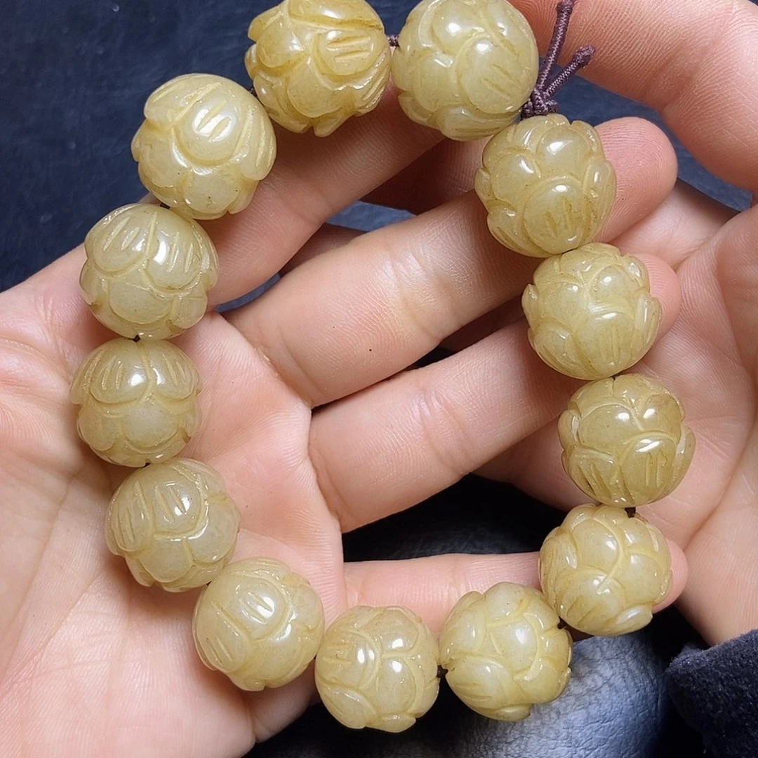 吊坠白玉菩提精品文玩