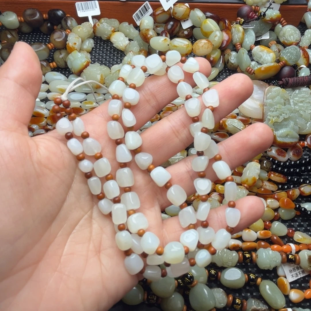 和田玉手链未镶嵌