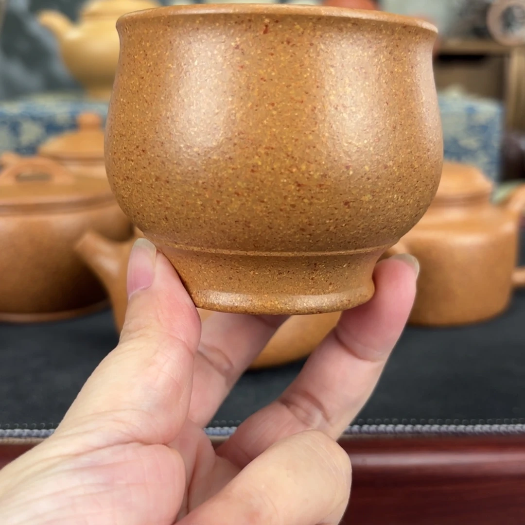茶壶紫砂主人杯梨皮