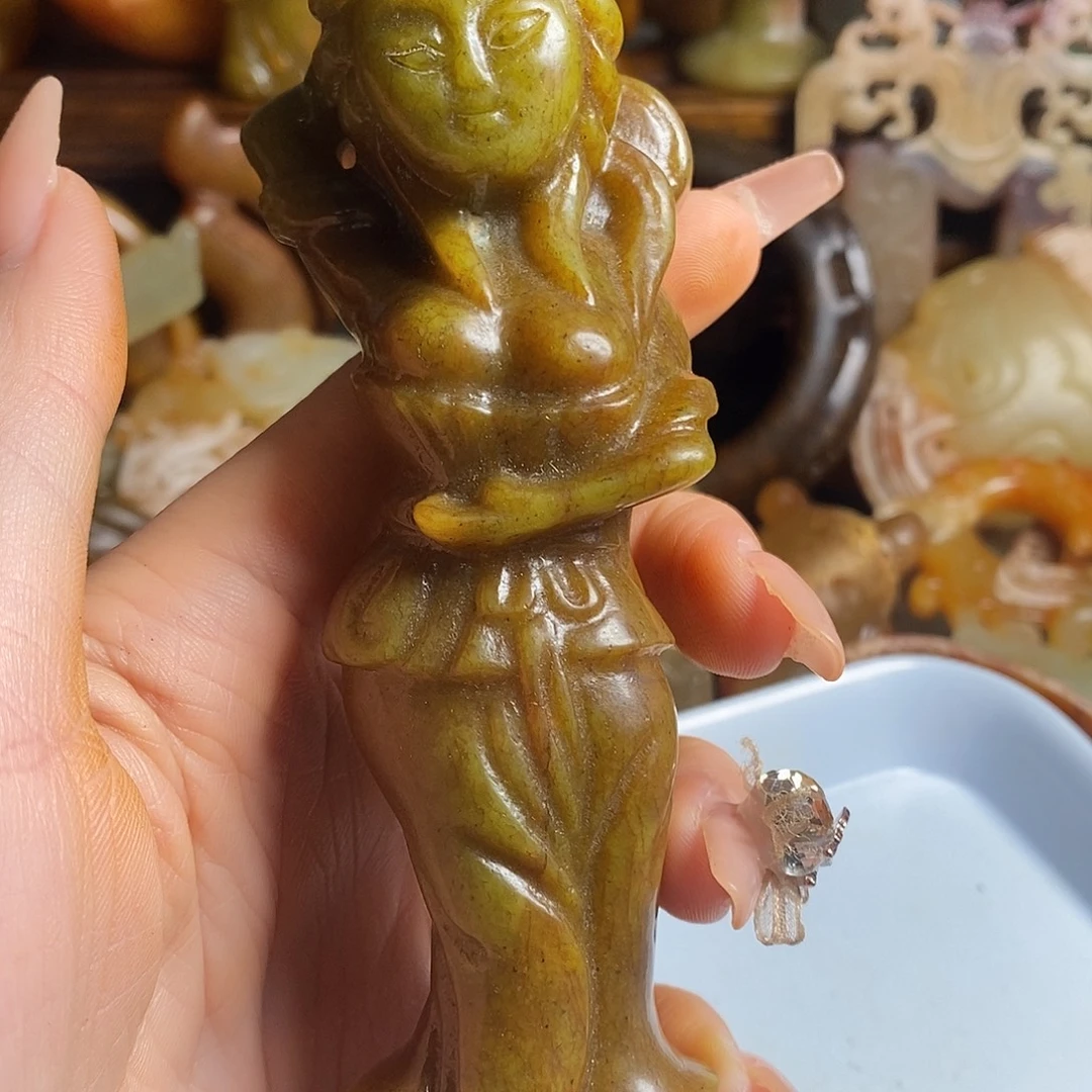 岫岩老玉（透闪石质玉）未镶嵌挂件
