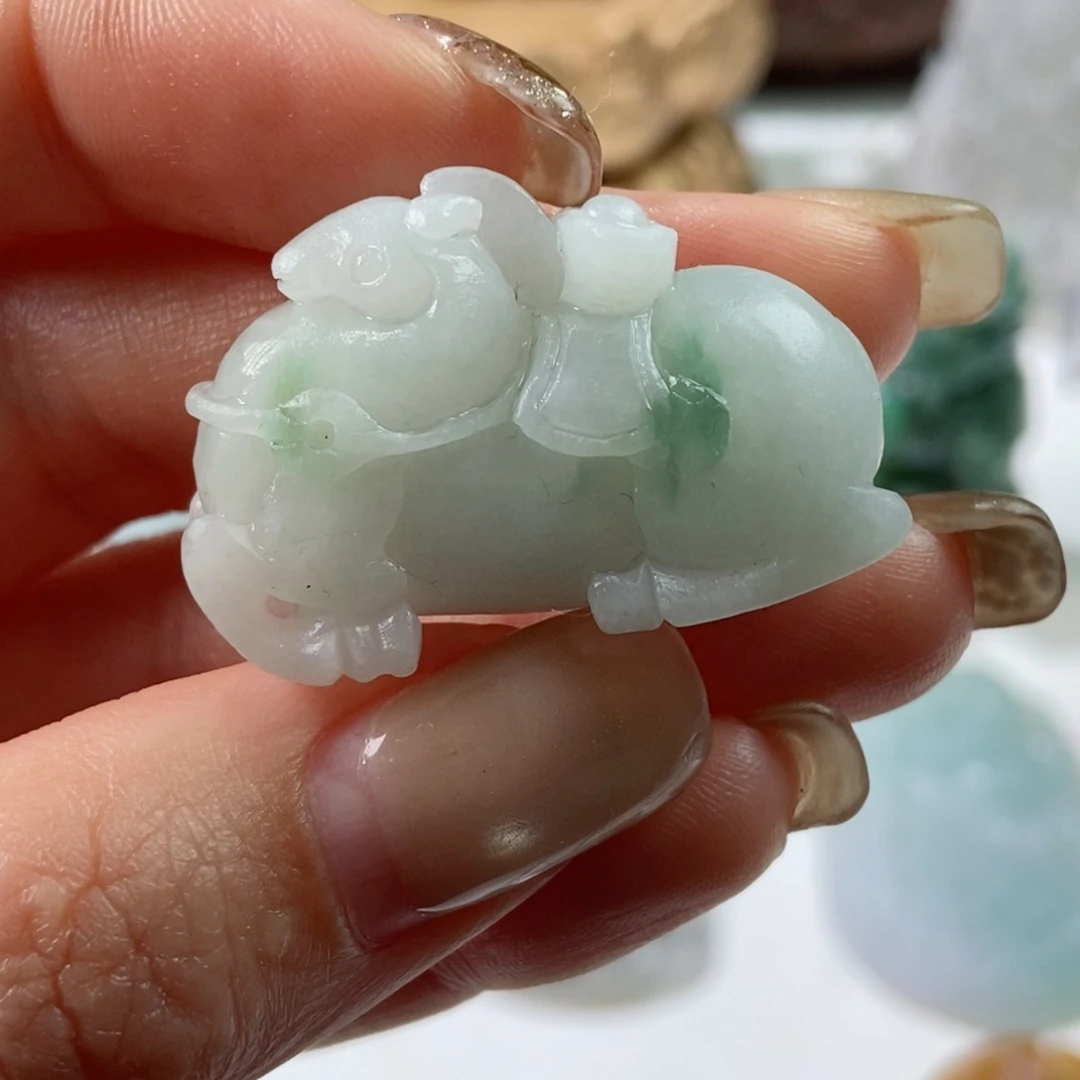 定制翡翠未镶嵌翡翠a货