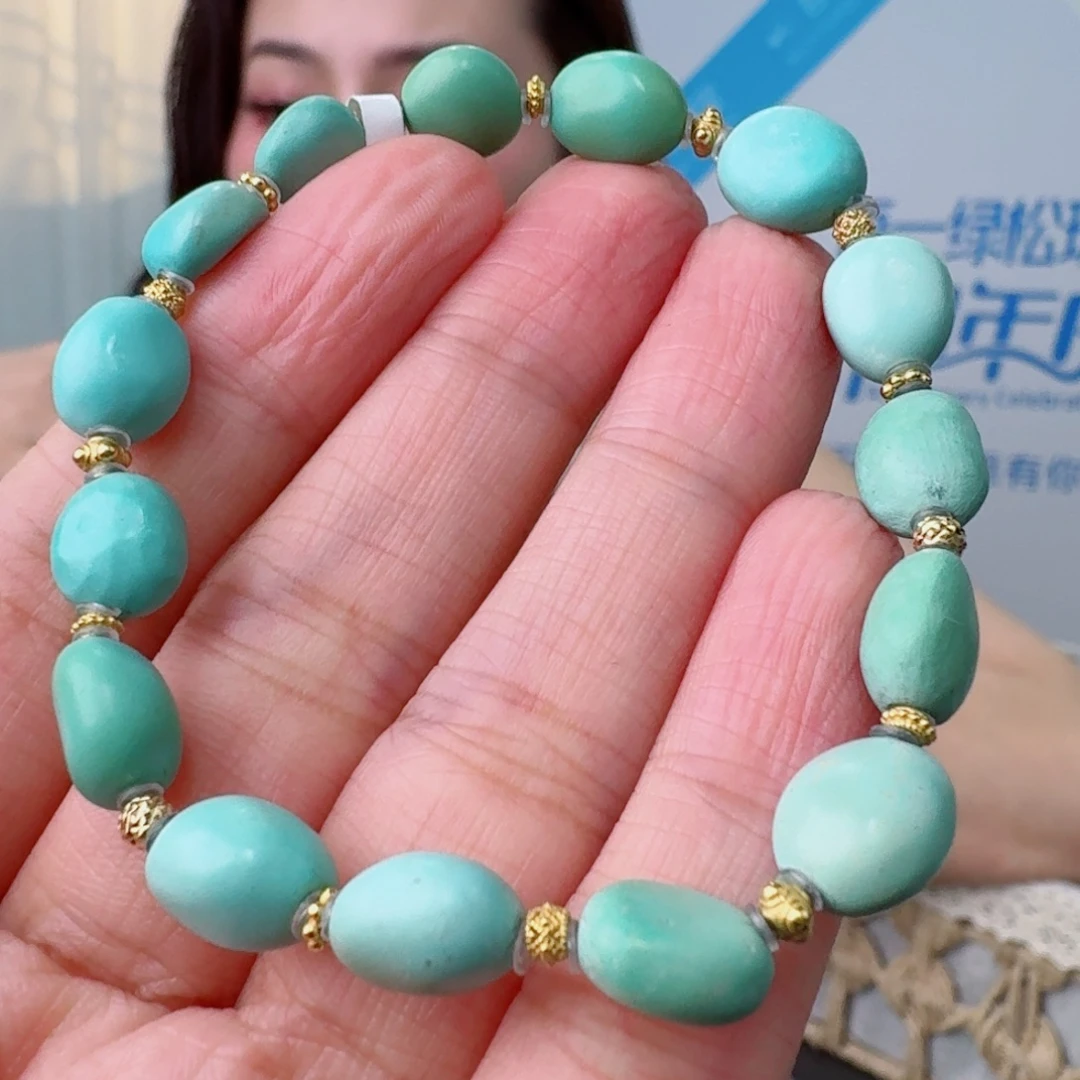 未镶嵌绿松石珠宝奇石