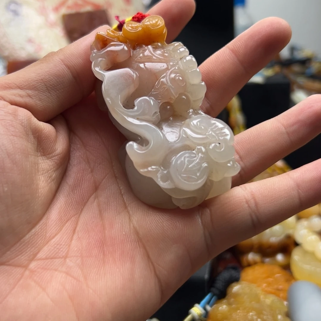 石英质玉（黄龙玉）未镶嵌多选一发货