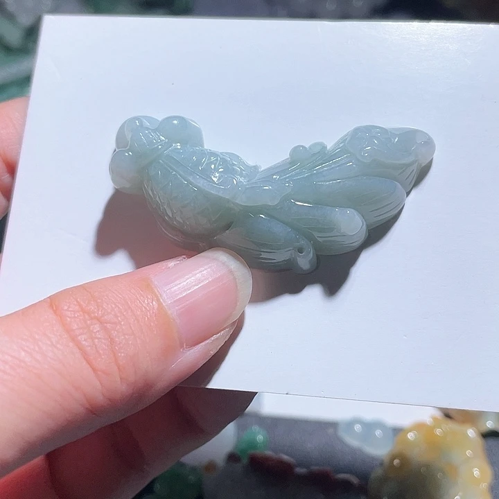 颈饰未镶嵌翡翠天