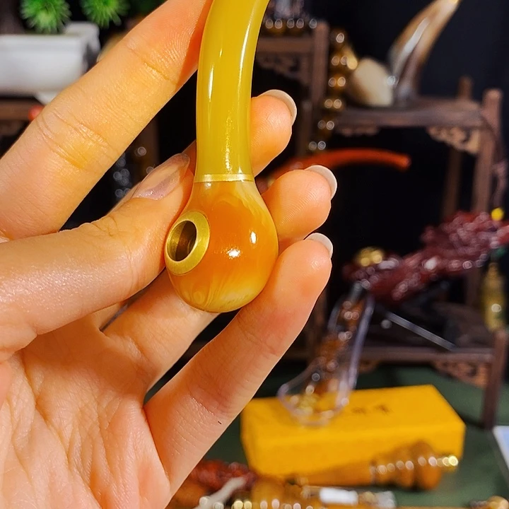 高端定制金丝楠烟嘴