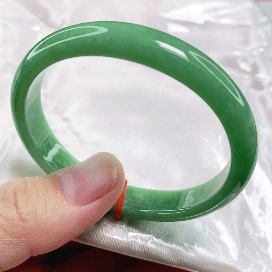 未镶嵌手镯翡翠53.2圈口贵妃