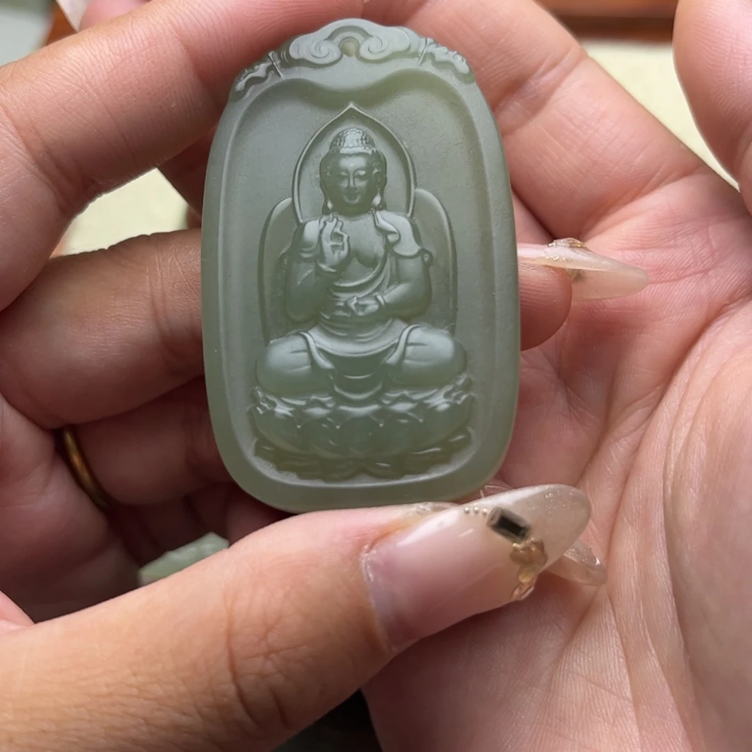 小***溪定制和田玉精品抛光