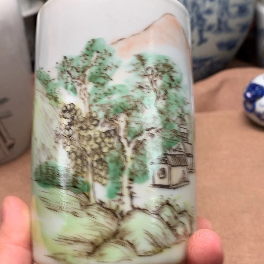 摆件景德镇陶瓷花瓶