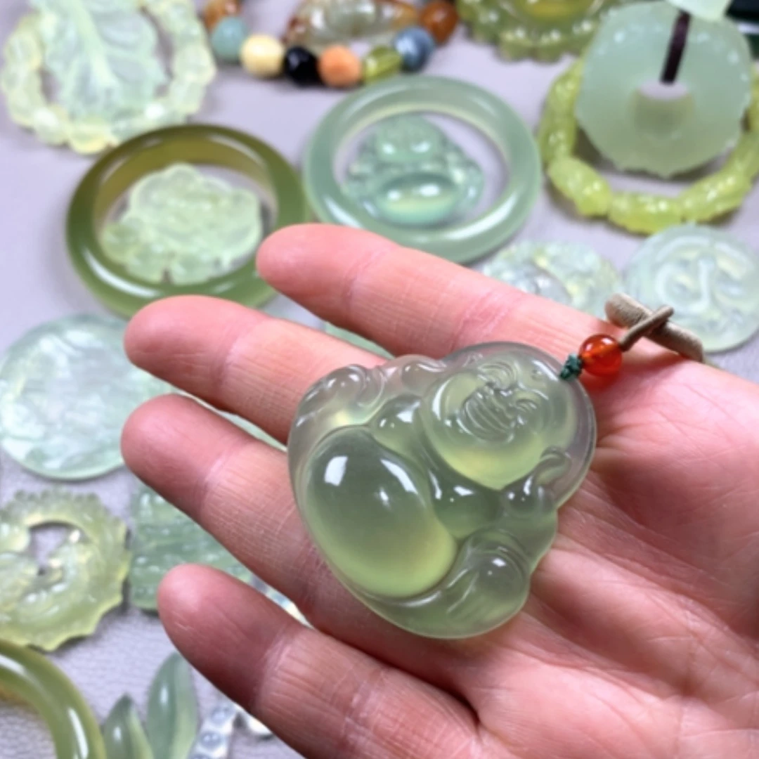 【闪购商品】未镶嵌蛇纹石玉2025新款岫玉