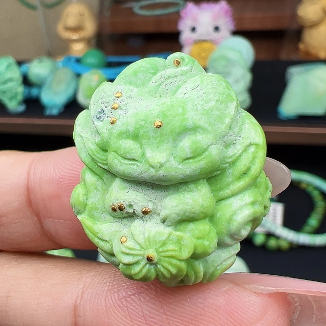 未镶嵌绿松石绿松石主播璐璐