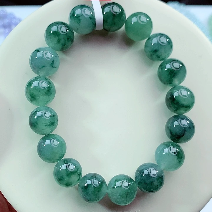 翡翠未镶嵌手链卡12