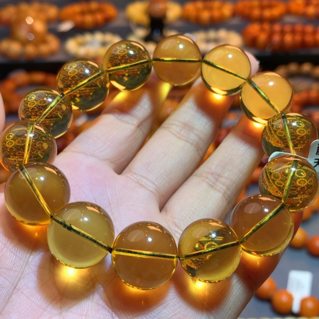 【闪购商品】未镶嵌蓝珀手串蓝珀手串