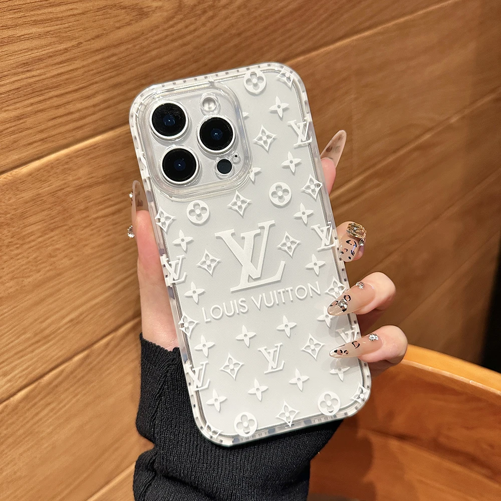 苹果16promax手机壳新款iPhone15pro适用14plus透明软13潮牌老花
