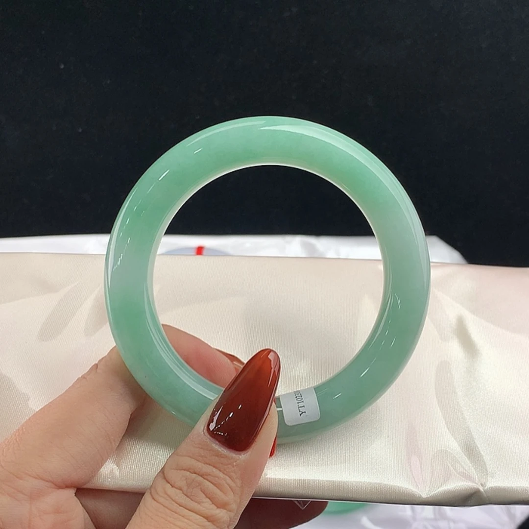 【闪购商品】未镶嵌手镯翡翠圆57