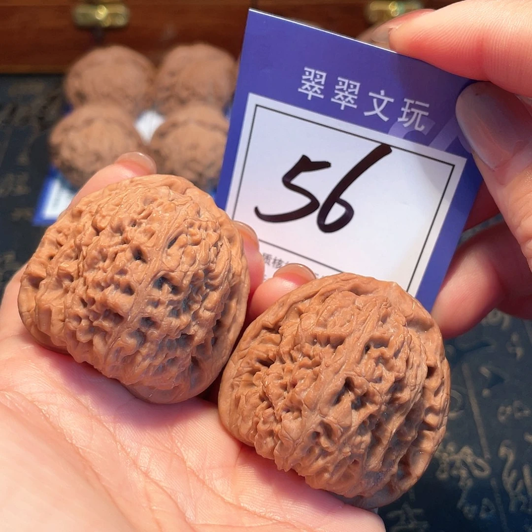 把件桃核56号全品南疆石4.1