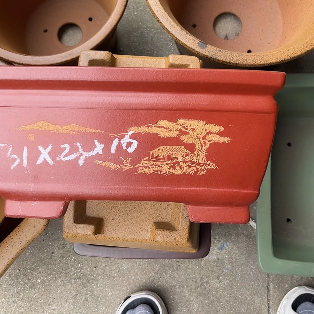 紫砂花盆盆景艺术