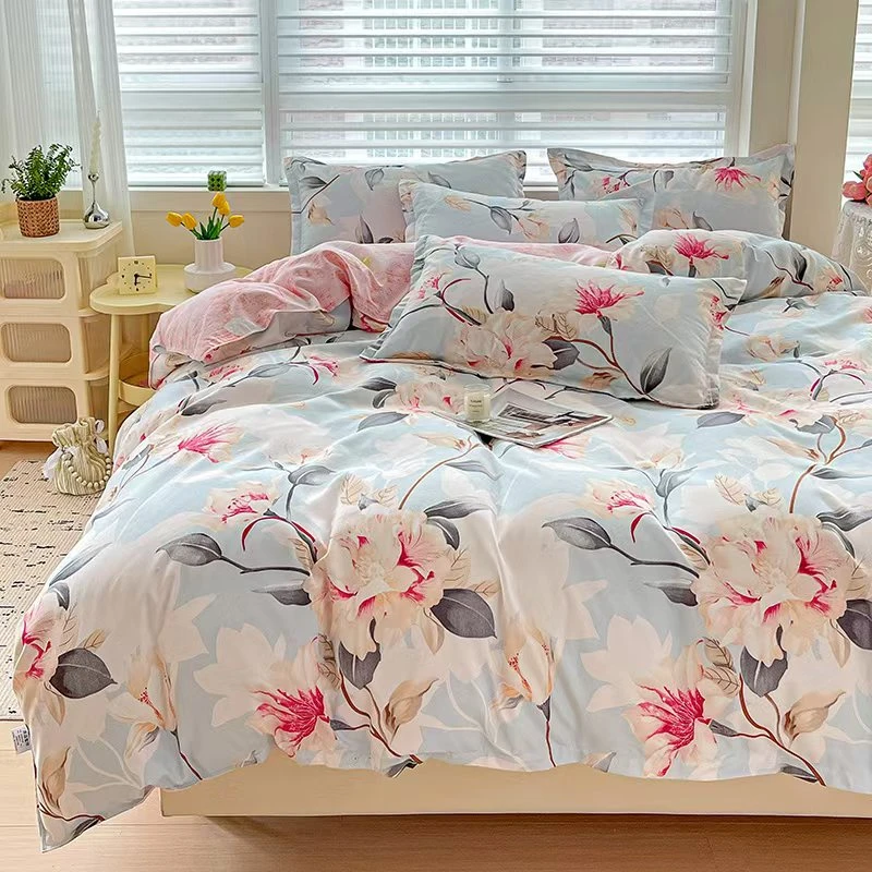 20周年纪念日轻奢高端四件套被套200*230床单245*250枕套2只