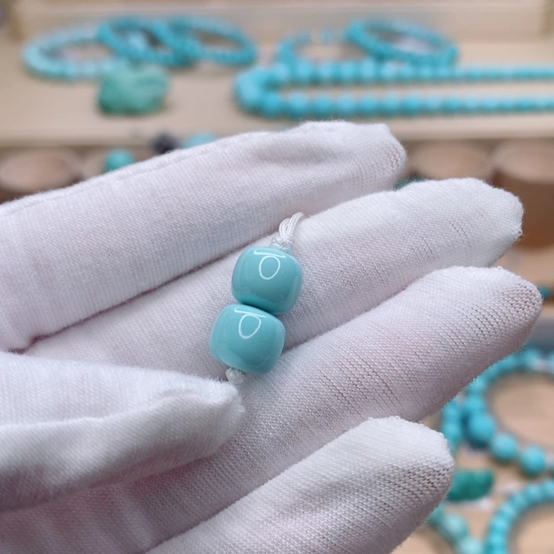 绿松石未镶嵌珠宝奇石9mm