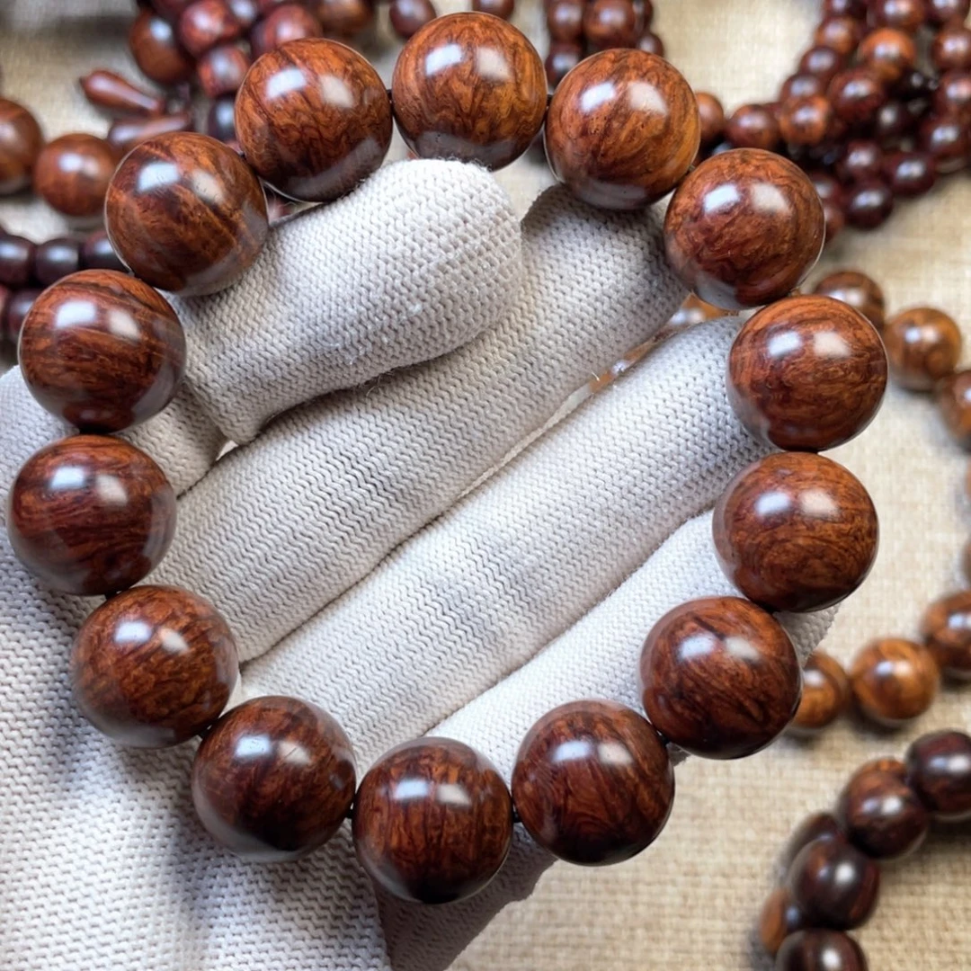 责***辑手串/手链黄花梨/降香黄檀