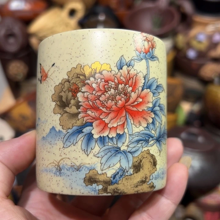 茶杯紫砂宜兴紫砂主人杯