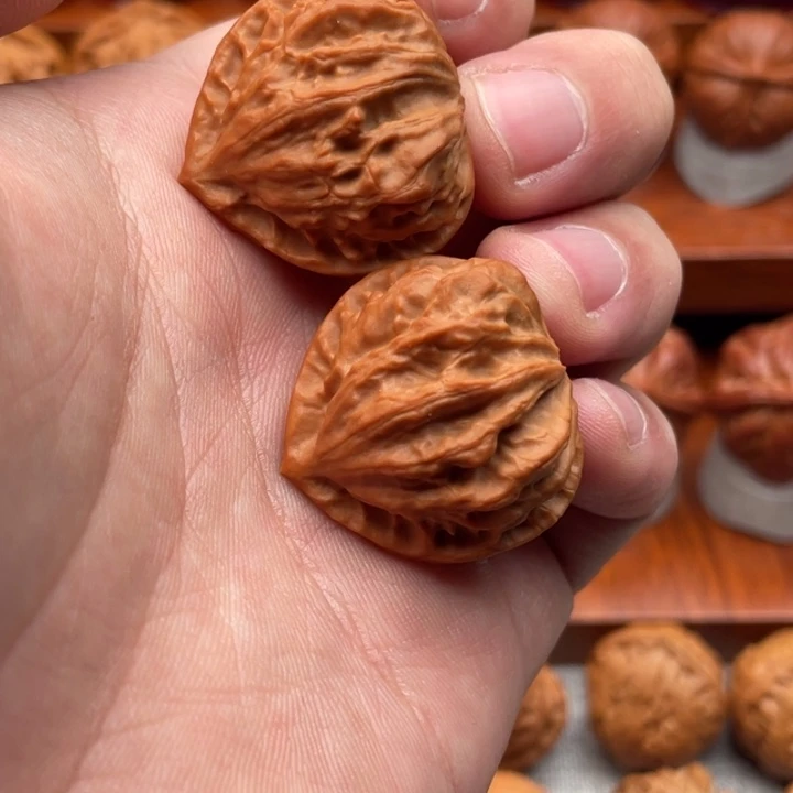 文玩核桃把件红桃A