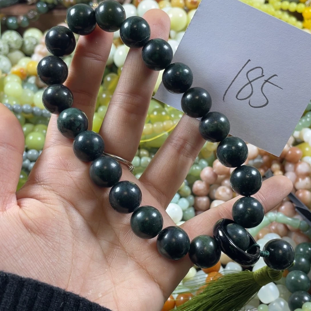 蛇纹石玉未镶嵌手串