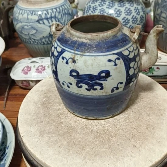 瓷片青花陶瓷摆件青花陶瓷摆件青花陶瓷摆件