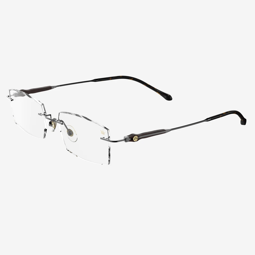 OG7013M万金宝经典款轻奢无框眼镜近视商务光学男款眼镜