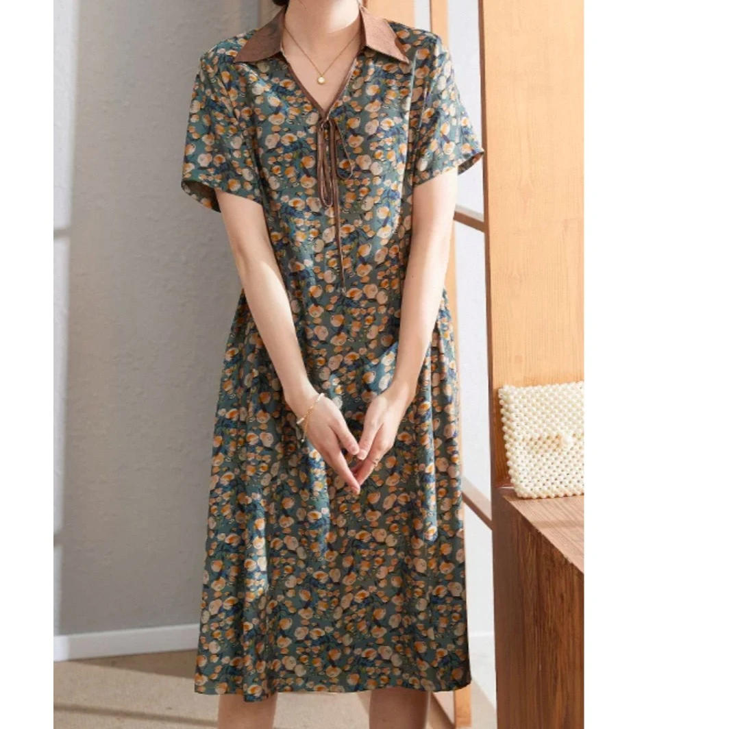 1-6032-30新款时尚休闲连衣裙