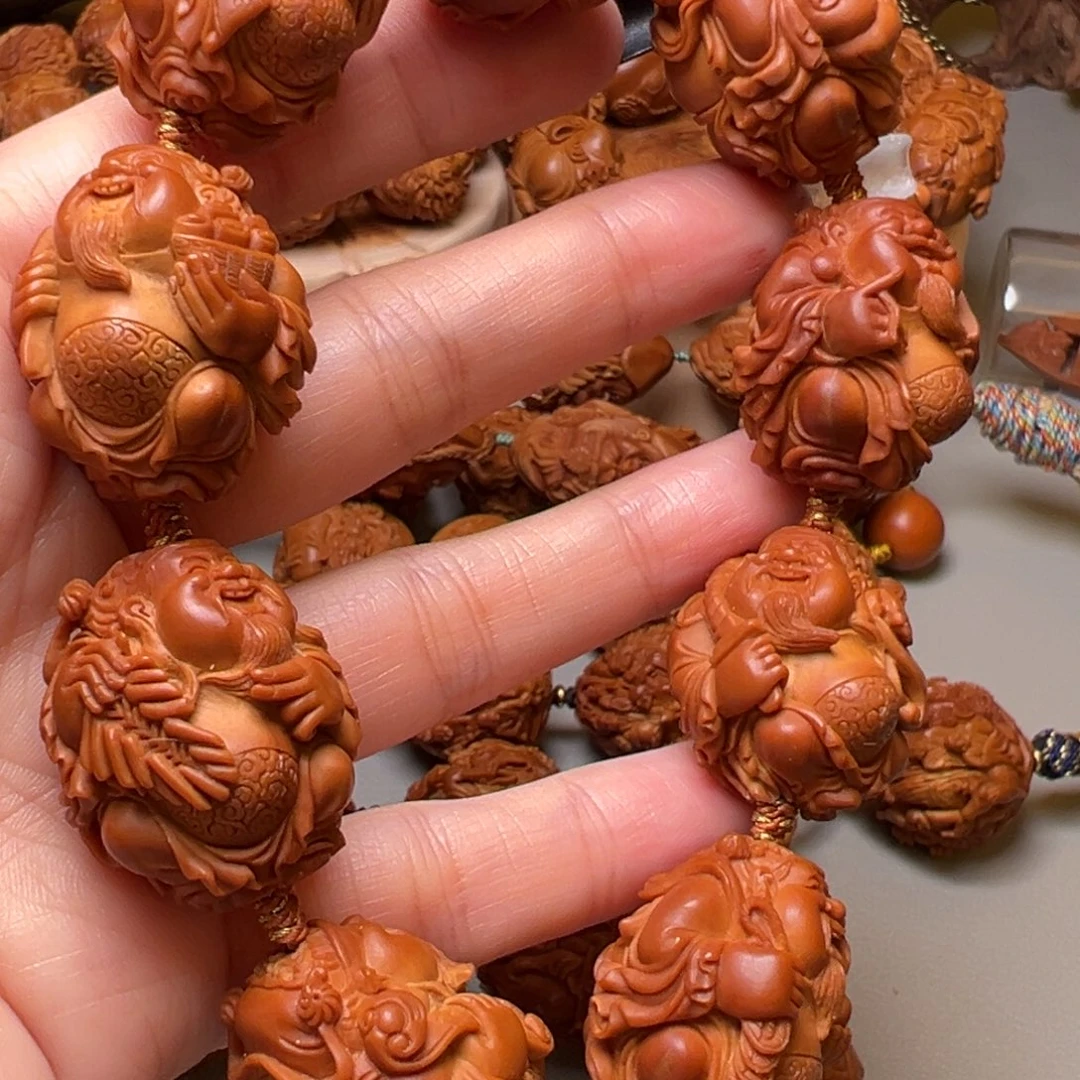 橄榄核手串/手链2.25-2.3八大财神
