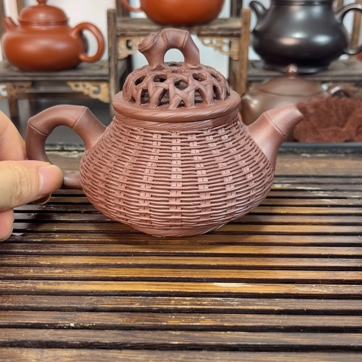 茶壶紫砂原矿紫砂手工制作