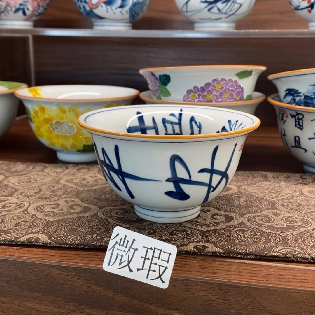 釉下彩手工绘制手工绘制