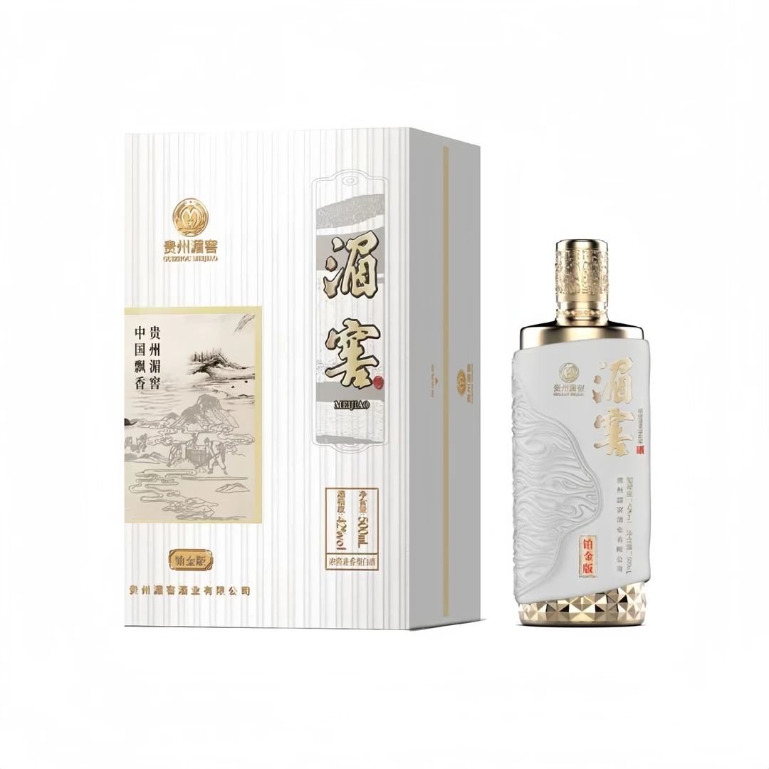湄窖酒 · 铂金版 浓酱兼香型白酒42度500ml